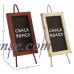 Decmode Metal and Wood Chalkboard, Multi Color   556334502